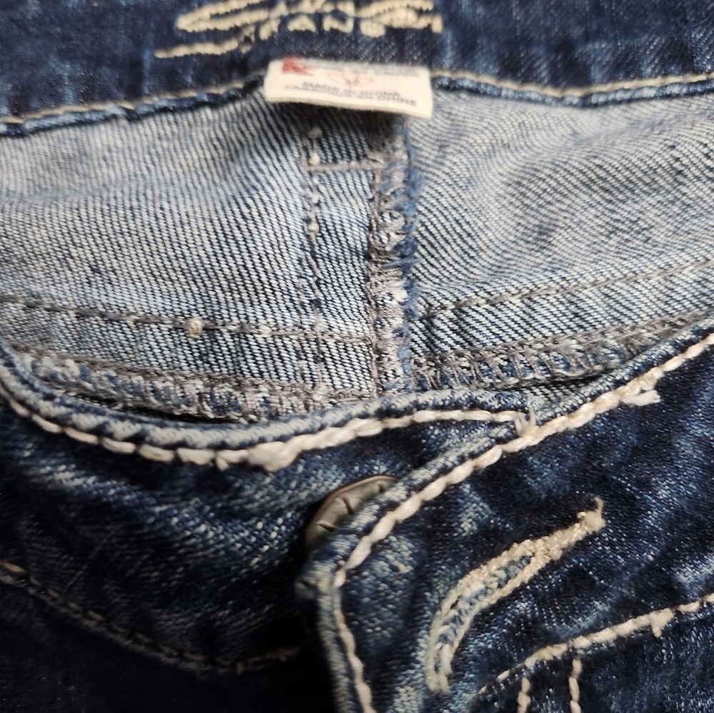 Silver jeans